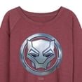 thumbnail image 3 of Marvel Black Panther - Circle Logo - Women's French Terry Pullover Sweatshirt, 3 of 5