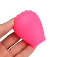 thumbnail image 3 of 20 piezas fundas para brochas de maquillaje, de silicona, a prueba de polvo, reutilizables, portátiles, para viaje, color rosa grande, 3 of 8