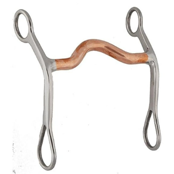 Stainless Steel Copper Mouth Curb Bit