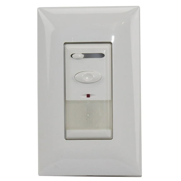 Wattstopper WD-180 Dimmable PIR Wall Switch Occupancy Sensor, White
