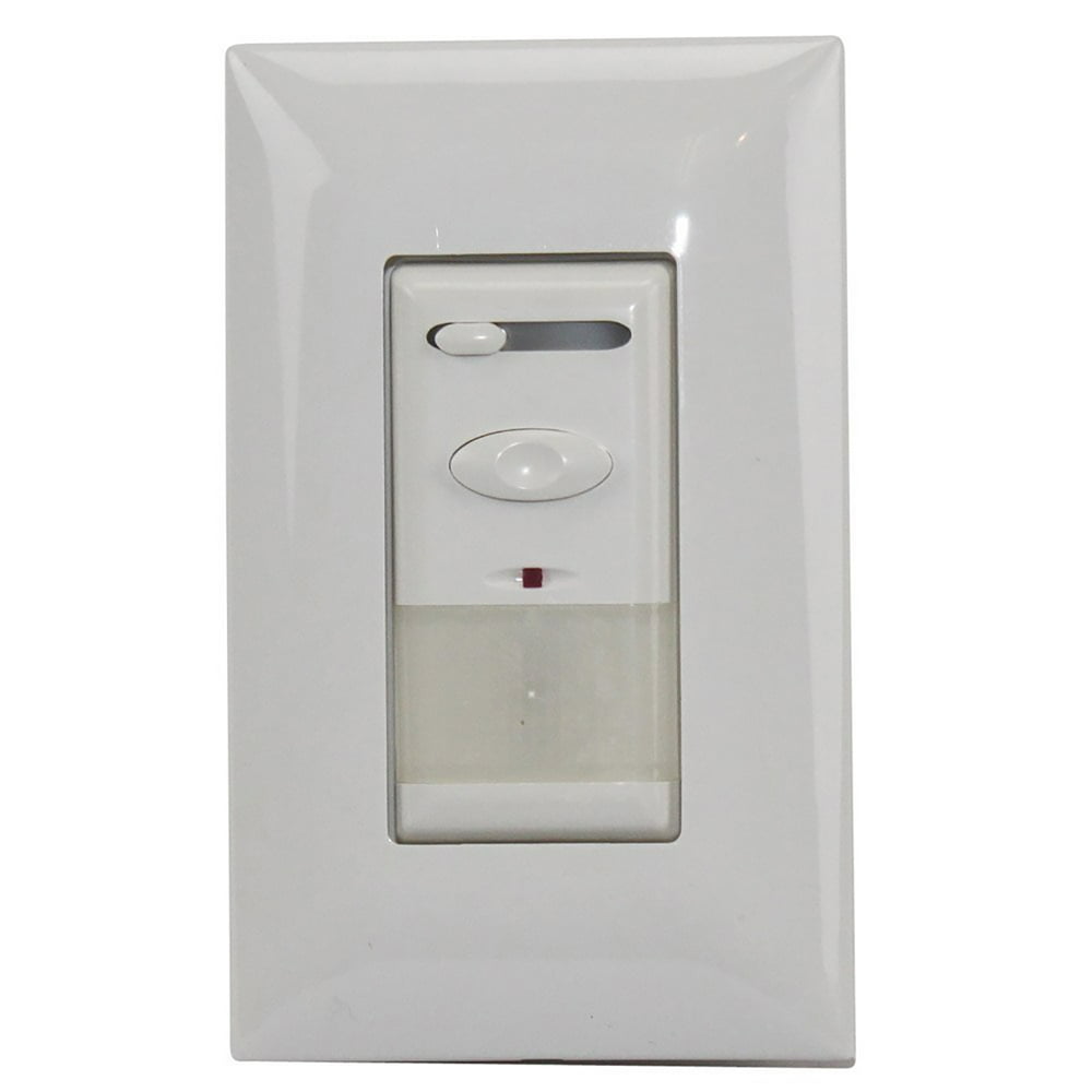 Wattstopper WD180 Dimmable PIR Wall Switch Occupancy Sensor, White