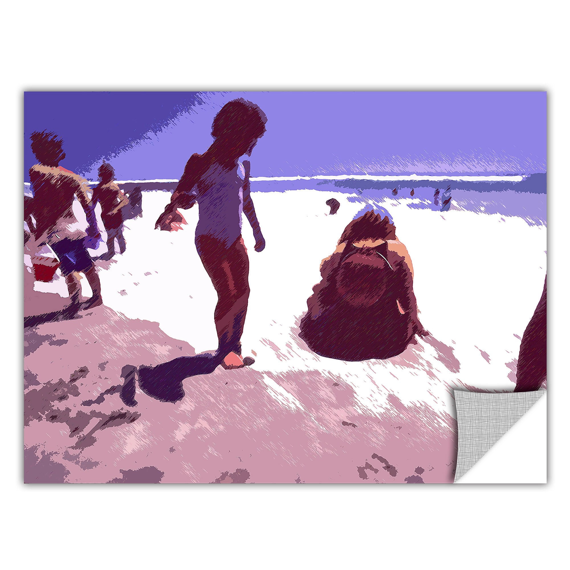 Dean Uhlinger "Beach Day" Removable Wall Art