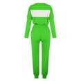 thumbnail image 5 of successthop 2 Piece Sweatsuits for Women Plus Size Long Sleeve Crewneck Top and Jogger Trouser Color Block Outfits, 5 of 5