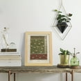 thumbnail image 5 of Nouveau Decorative VI - Framed Print w/glass - Natural Wood, 5 of 7
