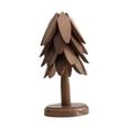 thumbnail image 1 of 4 posavasos de madera para mesa, posavasos de madera con forma de , posavasos de protección para mesa, tapete aislante para tetera Marrón, 1 of 9