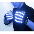 thumbnail image 4 of HULA Led Gloves and Led Glasses, Light Up Gloves LED Skeleton Gloves with LED Party Glasses LED Light Up Eyeglasses Battery for Nightclubs, 4 of 8