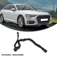 thumbnail image 3 of Manguera del radiador Unique Bargains, manguera de calefacción del radiador, manguera de salida del radiador No. 4G0121055AE para Audi A6 2.0L 2012-2015, tubo de refrigerante de goma negro 1 Pc, 3 of 6