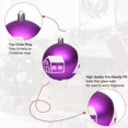 thumbnail image 3 of Decoraciones navideñas, bolas de árbol para vacaciones, decoración para fiesta de boda, widgets para festivales, adornos colgantes para árboles, 3 of 5