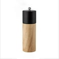 thumbnail image 2 of Oleegame 2PC Produce Storage Creative 6 Inch Rubber Wood Manual Pepper Grinder Black, 2 of 4