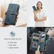 thumbnail image 5 of Case For Samsung Galaxy A51 4g Cover Wallet Durable Pu Leather Magnetic Flip Zipper Card Holder - Blue, 5 of 5