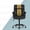 Black, variant on Click365 Mid Back Faux Leather Executive Office Chair with Padded Arms and Adjustable Height, Ivory