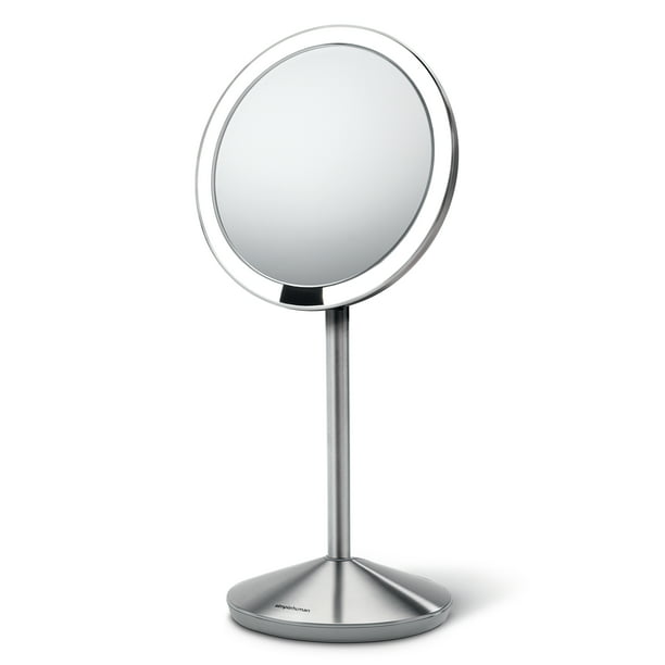 Simplehuman 5 Round Mini Travel Sensor, Simplehuman Sensor Mirror Charging Instructions