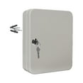 thumbnail image 1 of Abbracc 20 Key Lock Box Key Cabinet Car Rental Safe Key Holder Key Organizer Key Box for White with 2 Keys, 1 of 9