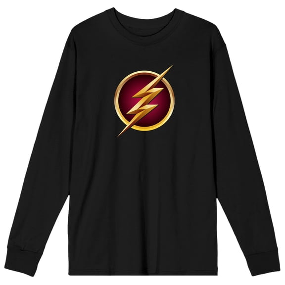 Flash Star Labs Men's Black Long Sleeve Tee - M