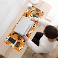 thumbnail image 3 of Long Mouse Pads for Desk,Spooky Icons Halloween Pattern Desk Mats on Top Of Desks, Desk Mouse Pad Extra Large with 3mm Non-Slip Base and Stitched Edge for Gaming,Office,Work,Home 31.5x11.8in, 3 of 5
