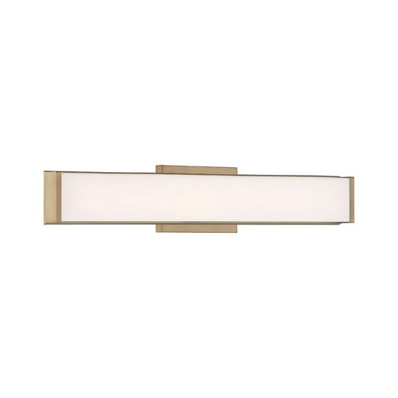 Access Lighting LED Vanity in Antique Brushed Brass Color