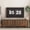 68 inches Brown, variant on Hemvt Mid-Century Modern TV Stand for 55/65-inch TVs, Entertainment Center with Storage Cabinet, Media Console with Slat Doors for Living Room, Oak