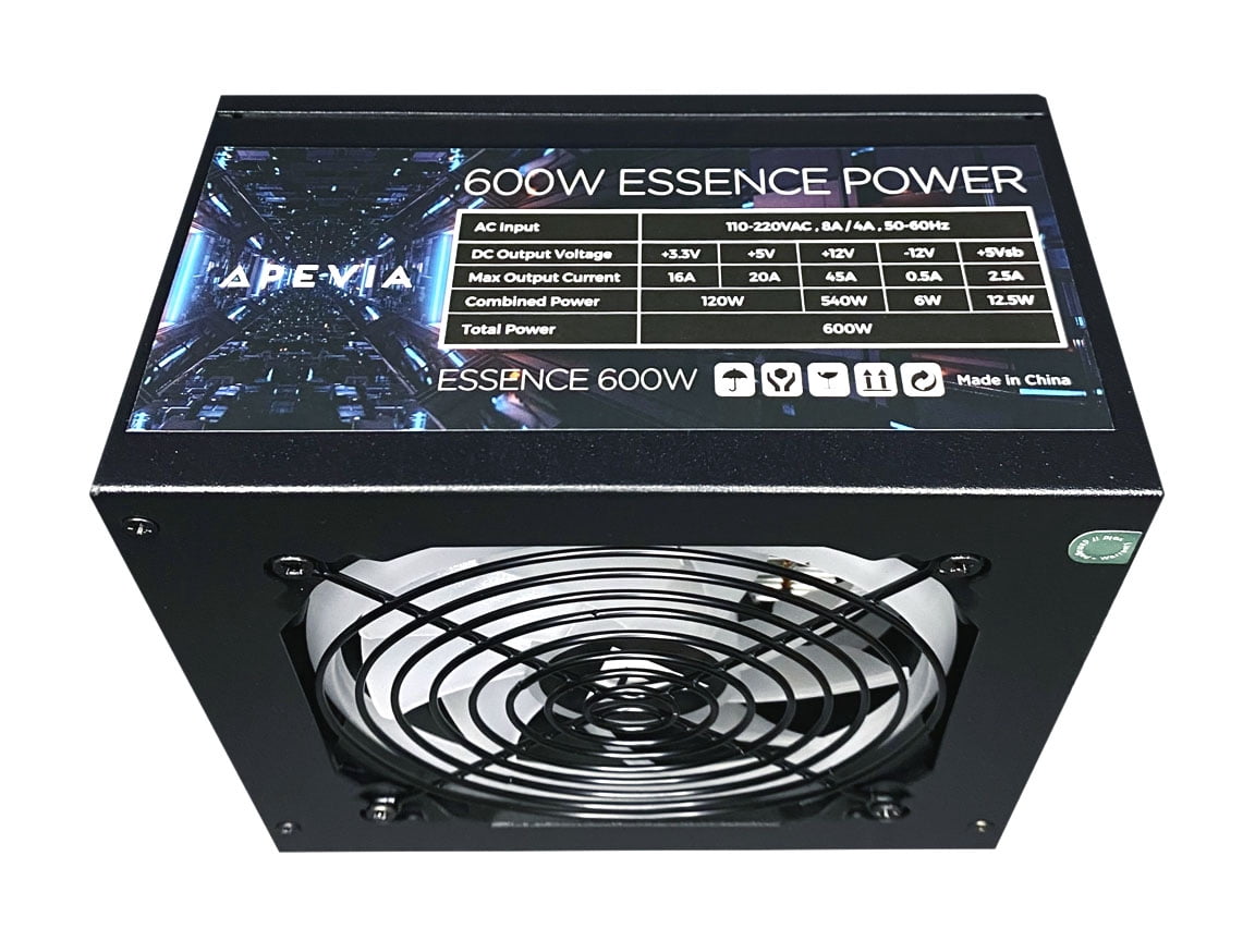 Apevia Essence ATX-ES600-RGB 600W Power Supply