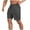 Dark Gray, variant on ITSAME Men's Athletic Shorts, Loose Fit Quick Drying Drawstring Breathable Gym Sports Shorts Green 2XL