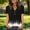 Black, variant on ATENAR Shirts for Women Loose Summer Tops for Women Short Sleeve Tee Navy XL