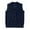 Navy, variant on mgoYE Girls & Boys Uniform Cotton V-Neck Sweater Vest, Knit Sweater Cardigan with Button Size 11-13 Years