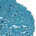 thumbnail image 4 of Bubbles Non-Slip Square Shower Mat Solid Peacock Blue 20″L X 20″W, 4 of 7