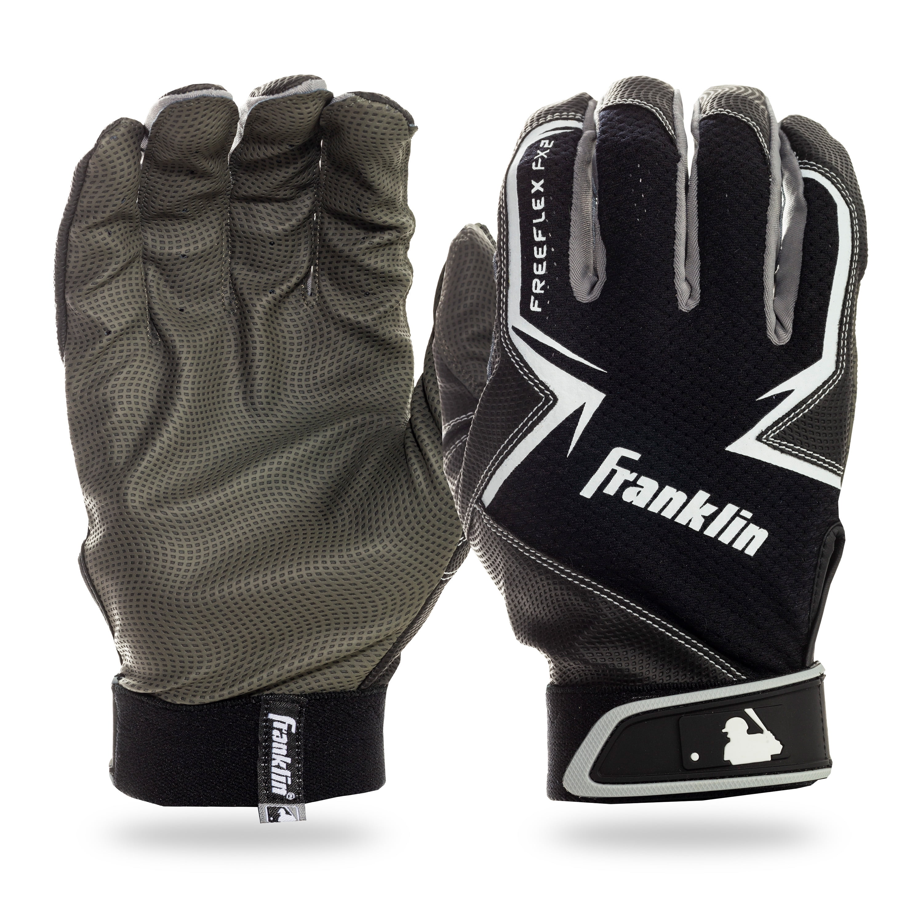 New Franklin Freeflex FX4 Pair Baseball Batting Gloves Youth Small S Blue White