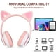 thumbnail image 5 of Auriculares Bluetooth Sailing 3D Cat con LUZ LED 2 en 1 con cable/inalámbricos para niñas, 5 of 5