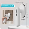 thumbnail image 3 of CSSJKYJ Portable Mini Electric Iron Cordless Rechargeable Dry Iron Wrinkle Remover Touch-Up Ironing for Home Business Trip Travel, 3 of 9