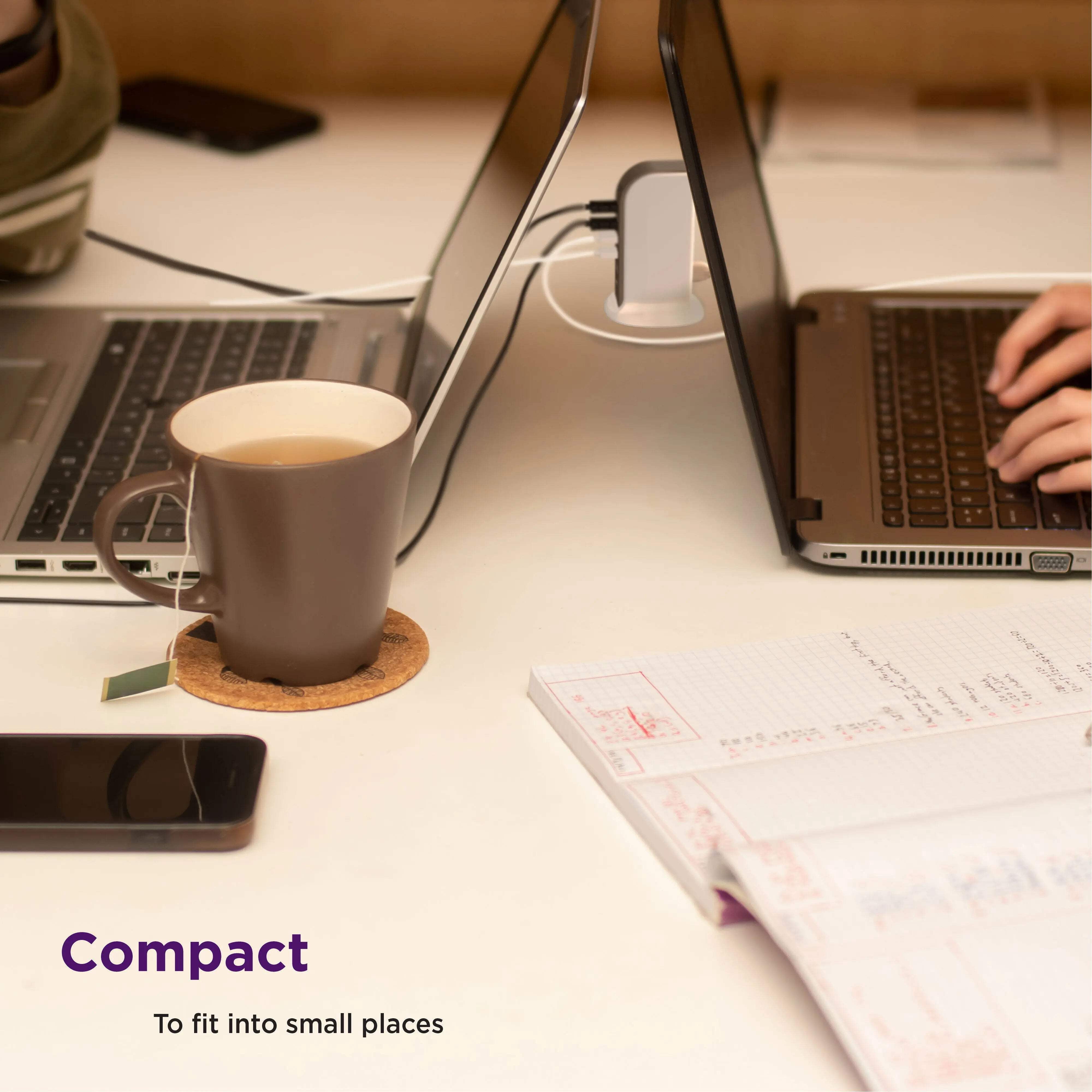 Promounts 6-Port USB-C Hub with Power Cable
