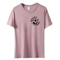 thumbnail image 5 of OUSITAID T-Shirt à Manches Courtes à Col Rond pour Femme, 5 of 5