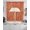 Red, variant on Fall Botanical Swag Kitchen Curtains Sets for Windows 24 Inch Length, Orange Autumn Maple Leaf Farmhouse Short Window Curtain Panels Swags Valances and Tiers 3 Piece Set for Cafe/Dining Room
