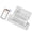 White, variant on Restored HPRT MT810 Portable Printer, A4 Wireless Bluetooth Travel Printer, Thermal Printer Support 8" & 4" Thermal Roll Paper Suitable for Home Vehincles Office Business,White (Refurbished)