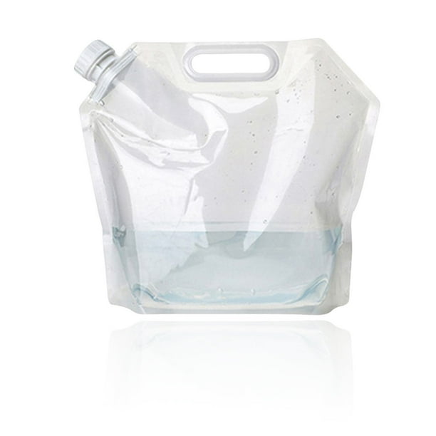 Bolsa de agua plegable Advancent 5/10/15L jarra de almacenamiento con asa incrustada
