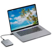 LaCie 2TB USB 3.2 Gen 1 Type-C Mobile Drive, Moon Silver