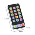 thumbnail image 4 of Multifunctional Learning Phone Toy Interactive English Music Device with Sound Effects Educational Touch Screen Device for 3-4 Years Early Development Toy with Multiple Modes Portable Learning Device, 4 of 8