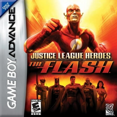 Justice League Heroes: The Flash - Nintendo Gameboy Advance GBA