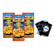 Paella Valenciana, Prepared Meals - 3 pack - 15.5oz per pack - Iberia - plus 3 My Outlet Mall Resealable Storage Pouches