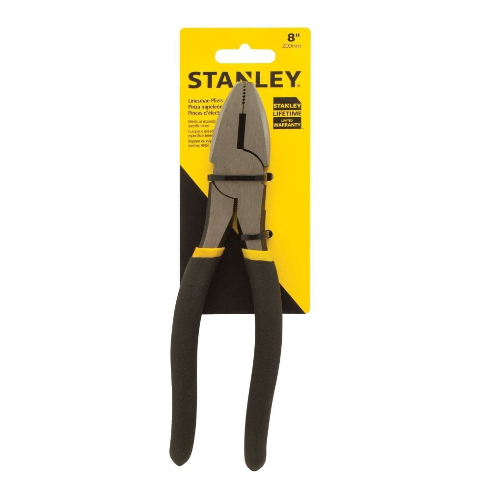 STANLEY 84-113 8-Inch Linesman Pliers