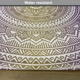 thumbnail image 6 of Ambesonne Yellow and Purple Place Mats Set of 4, Cosmos Mandala, Standard Size, Mustard and Purple, 6 of 6