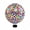 Multicolor, variant on VOREEN Mosaic Solar Glass Gazing Ball, 10" Outdoor Multicolor Gazing Globe, Handmade IP44 Waterproof Garden Decor Sphere for Patio Lawn Yard, Heart Flower Design