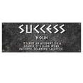 thumbnail image 1 of Success Definition 13 oz Vinyl Banner With Metal Grommets, 1 of 5