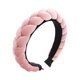 thumbnail image 2 of onlyliua Descuentos de Temporada Diademas de Terciopelo Trenzado para Cabello, de Moda, Gruesas, Anchas, Sólidas, Antideslizantes, Acolchados, Accesorios Lindos para Cabello para Mujeres y Niñas., 2 of 3