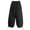 #03 Black, variant on Women's Pants Casual Baggy Warm Winter Pants Trousers Solid Color Wide Leg Pants for Women Cozy Thermal Elastic Waist Down Puffy Pants
