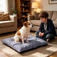 thumbnail image 2 of Lumxatz Indestructible Chew Proof Dog Bed for Aggressive Chewers Tough & Durable Dog Bed of Indoor Outdoor Dog Crate Pad, 2 of 5