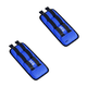 thumbnail image 1 of 2pc Pesas   Lab.G Fitness Par De Polainas 1kg Cada Una Para Tobillos Azul Negro, 1 of 5