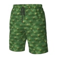 thumbnail image 4 of Susaid Cactus 3 Print Men's Swim Trunks Hawaiian Bathing Mesh Lining Suit Swimsuits Beach Shorts with Pockets-Medium, 4 of 6