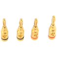 thumbnail image 5 of 4 x 4mm Banana Plugs For Speaker Cable connections / Gold Plated, 5 of 5