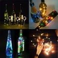 thumbnail image 5 of Gostoto 4.95FT 15LEDs 6.6FT 20LEDs Starry Copper Wire String,Wine Bottle Cork Light, Lighting for Party Wedding Valentine's Day Home Decoration, 5 of 5
