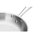 thumbnail image 3 of Winco TGFP-12 12" Stainless Steel Frying Pan w/ Solid Metal Handle, 3 of 4